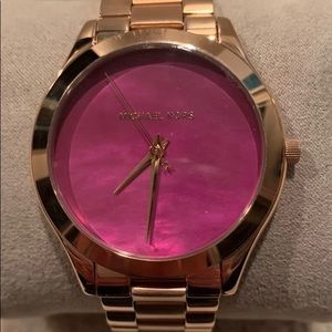 NIB MICHAEL KORS ROSE GOLD WATCH